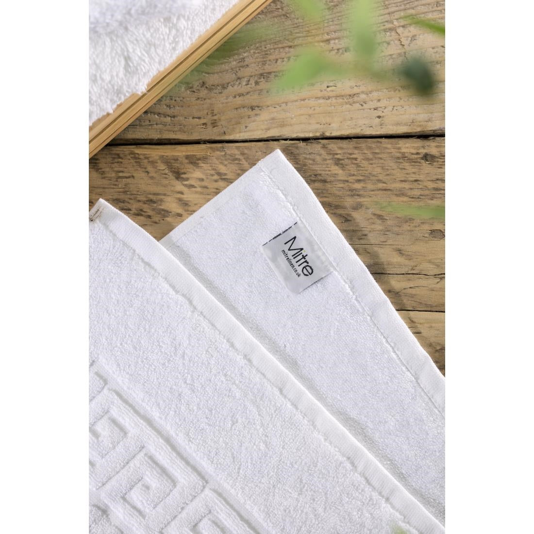 Comfort Nova/B Towels White - Bath Mat 50x80cm