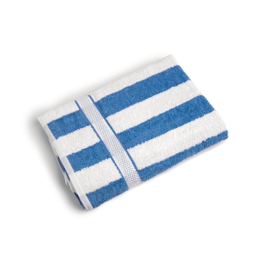 GT890 Mitre Comfort Splash Towel Blue - JD Catering Equipment Solutions Ltd