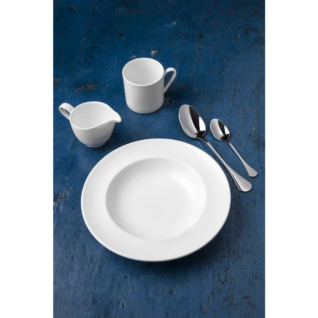 CG057 Royal Porcelain Classic White Pasta Plates 260mm (Pack of 12) - JD Catering Equipment Solutions Ltd