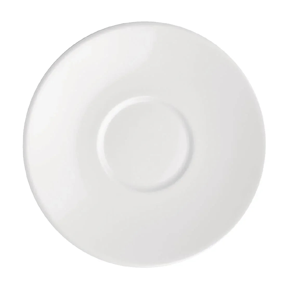 GT928 Royal Porcelain Classic White Tea Cup Saucer 145mm (Pack of 12) - JD Catering Equipment Solutions Ltd