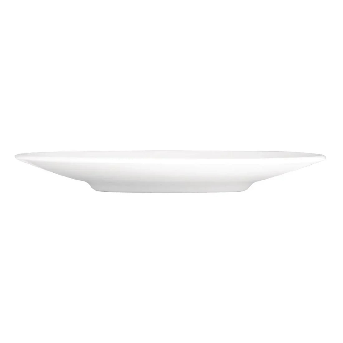 GT928 Royal Porcelain Classic White Tea Cup Saucer 145mm (Pack of 12) - JD Catering Equipment Solutions Ltd