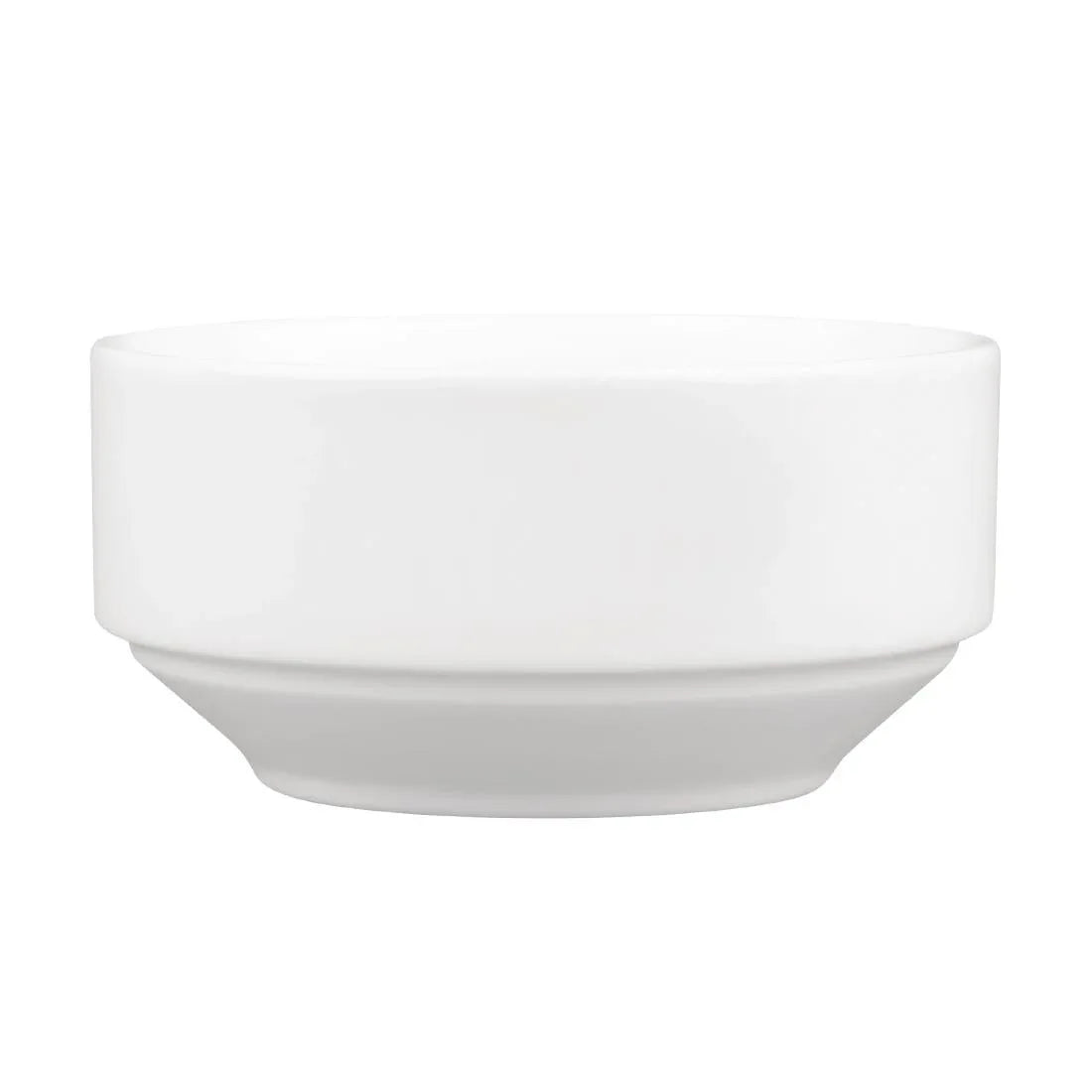 GT939 Royal Porcelain Classic White Stackable Soup Bowl 110mm (Pack of 12) - JD Catering Equipment Solutions Ltd