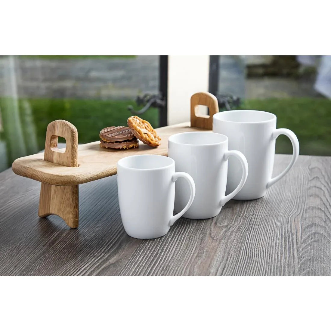 GT945 Royal Porcelain Classic White Mug 350ml (Pack of 12) - JD Catering Equipment Solutions Ltd
