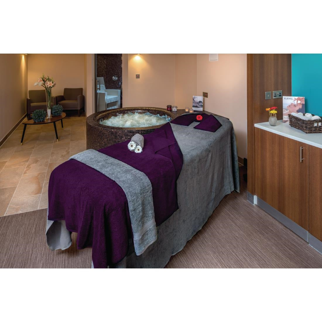 GW337 Mitre Comfort Enigma Hand Towel Slate