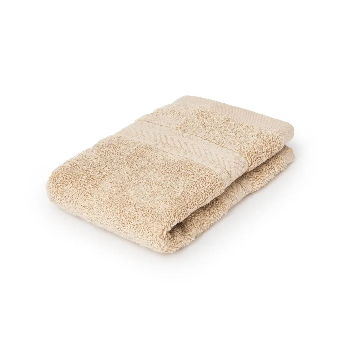 HB624 Mitre Essentials Nova Face Cloth Beige (10 pack) - JD Catering Equipment Solutions Ltd