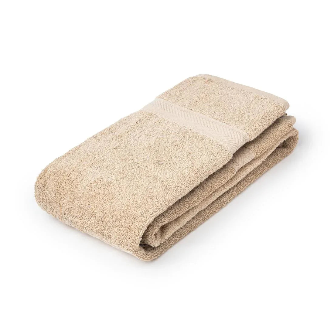 GW345 Mitre Essentials Nova Bath Towel Beige - JD Catering Equipment Solutions Ltd