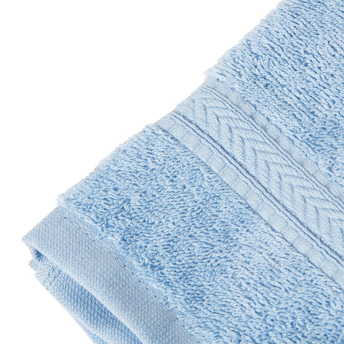 HB625 Mitre Essentials Nova Face Cloth Blue (10 pack)