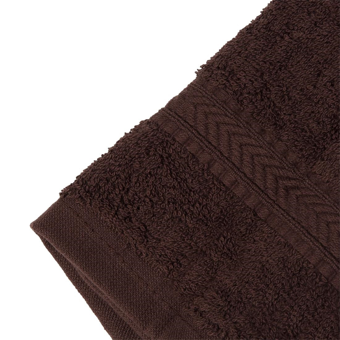 HB626 Mitre Essentials Nova Face Cloth Chocolate (10 Pack)