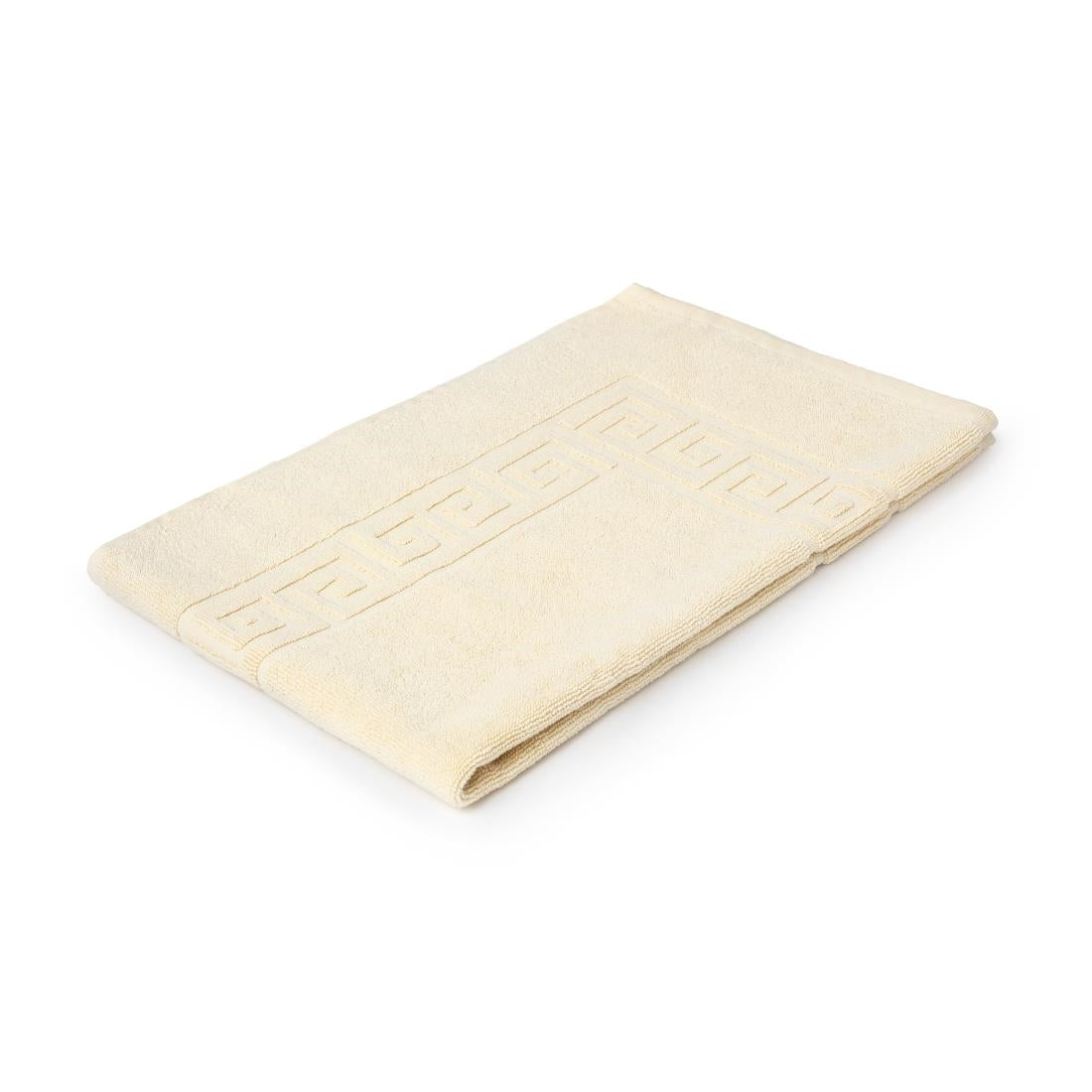 GW358 Mitre Essentials Nova Bath Mat Cream