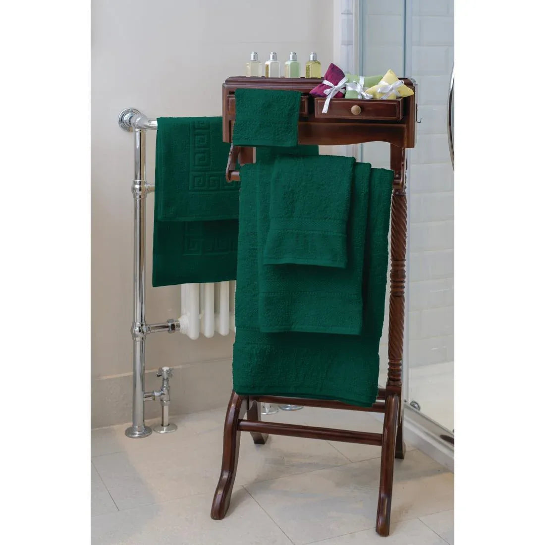 GW364 Mitre Essentials Nova Hand Towel Dark Green