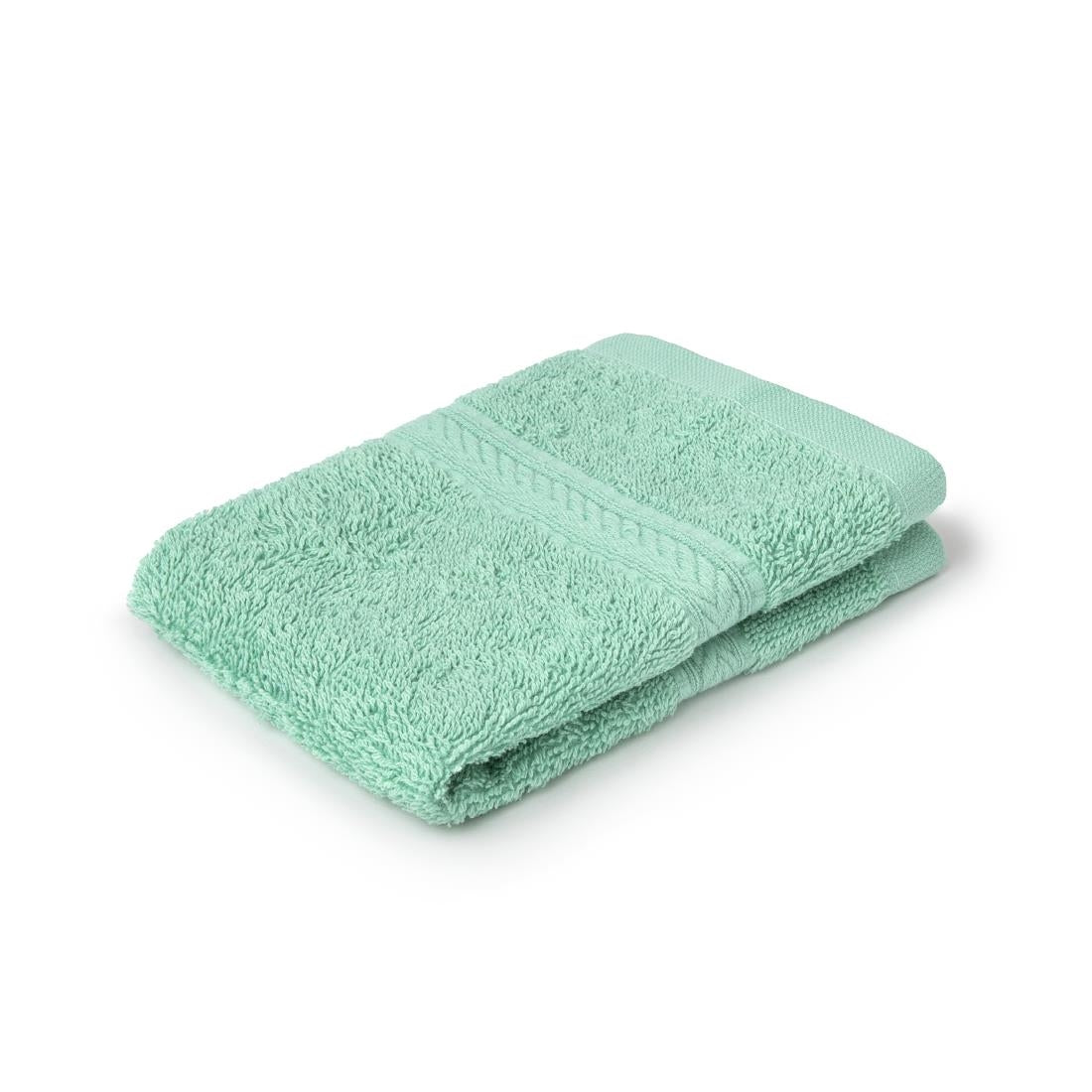 HB629 Mitre Essentials Nova Face Cloth Mint (10 pack)