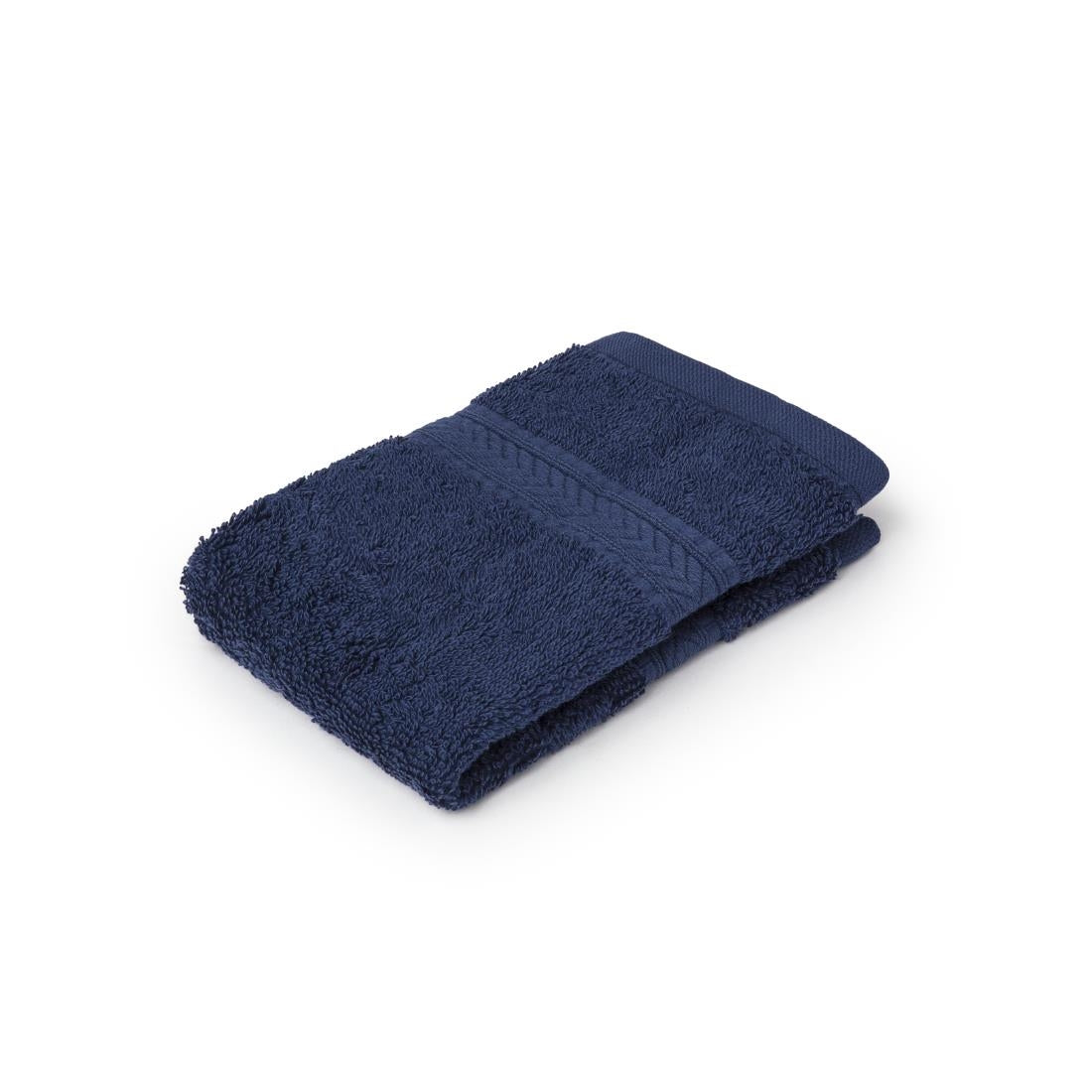 HB630 Mitre Essentials Nova Face Cloth Navy (10 pack)