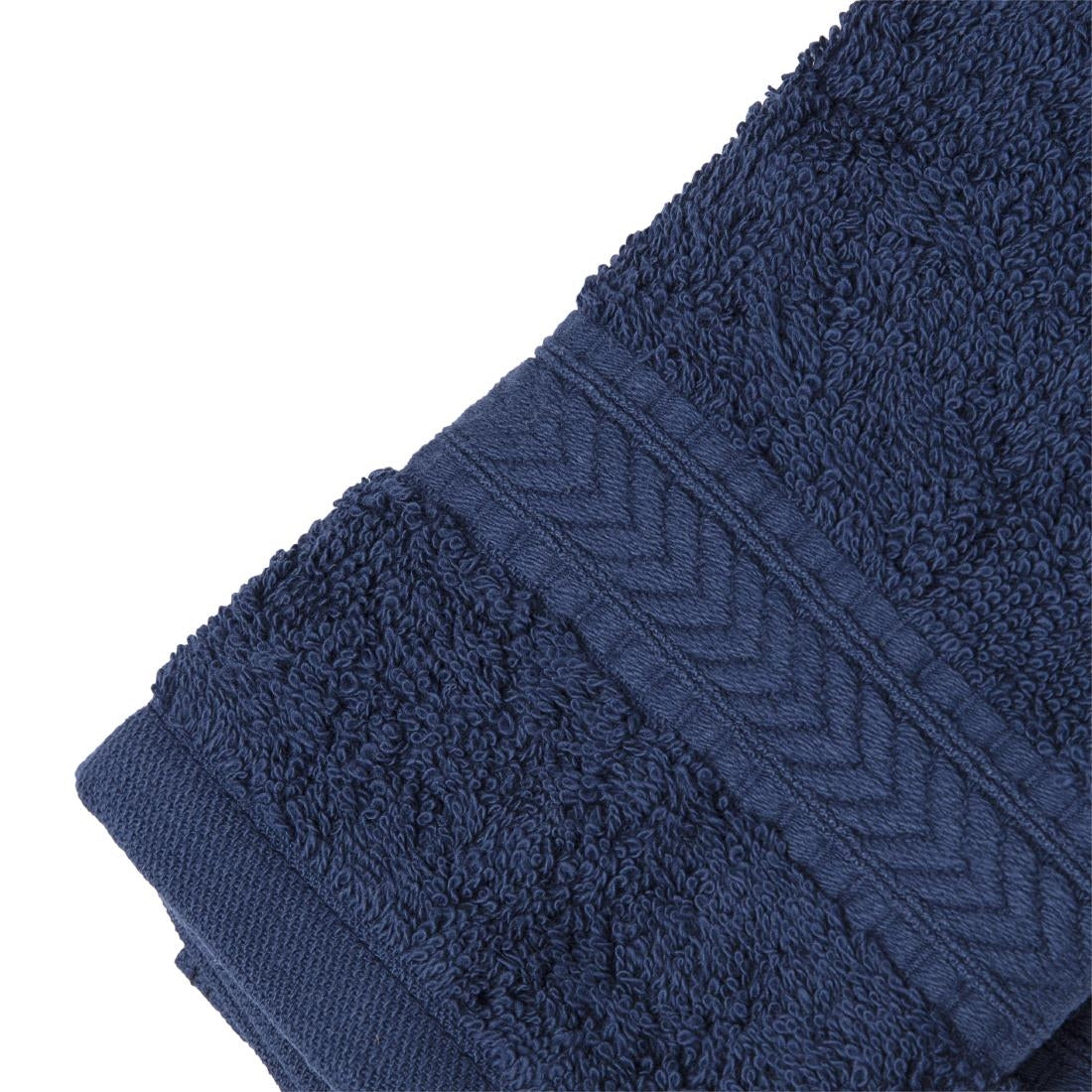 HB630 Mitre Essentials Nova Face Cloth Navy (10 pack)