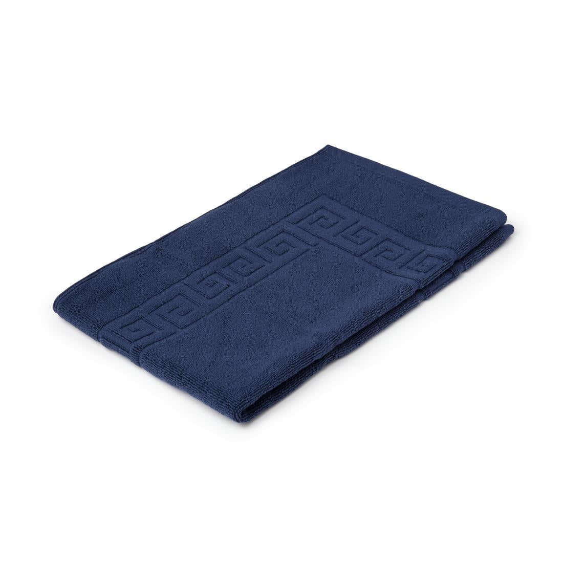 GW373 Mitre Essentials Nova Bath Mat Navy