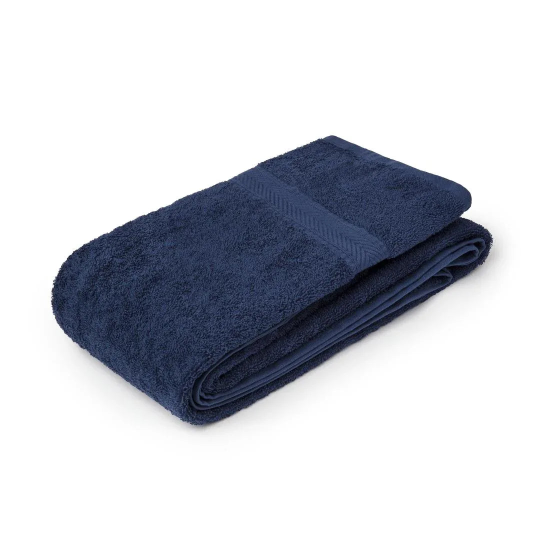 GW375 Mitre Essentials Nova Bath Towel Navy - JD Catering Equipment Solutions Ltd