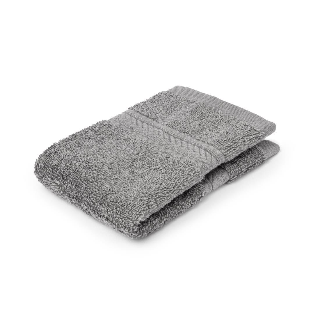 HB632 Mitre Essentials Nova Face Cloth Slate (10 pack) - JD Catering Equipment Solutions Ltd