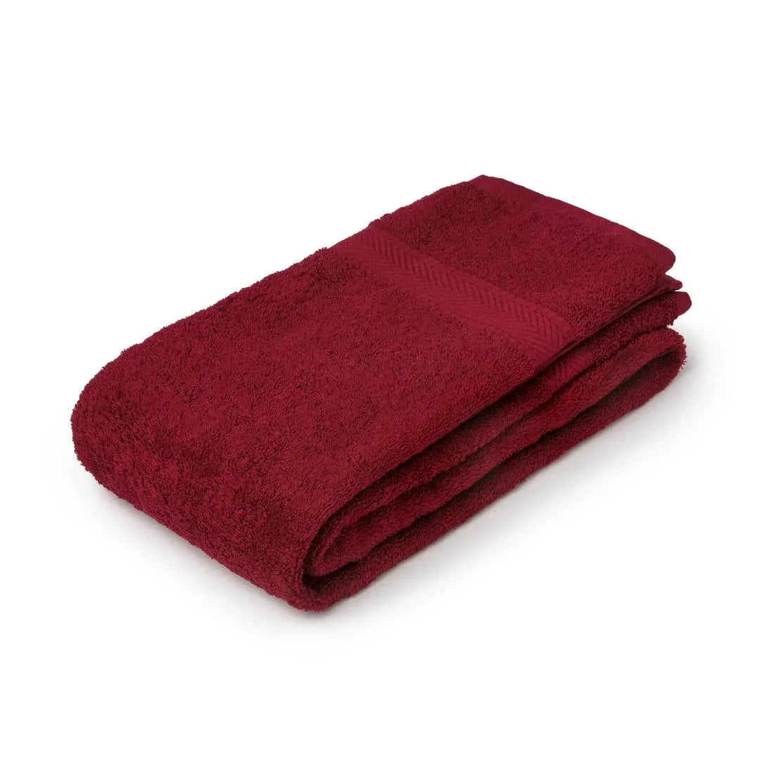 GW390 Mitre Essentials Nova Bath Towel Wine - JD Catering Equipment Solutions Ltd
