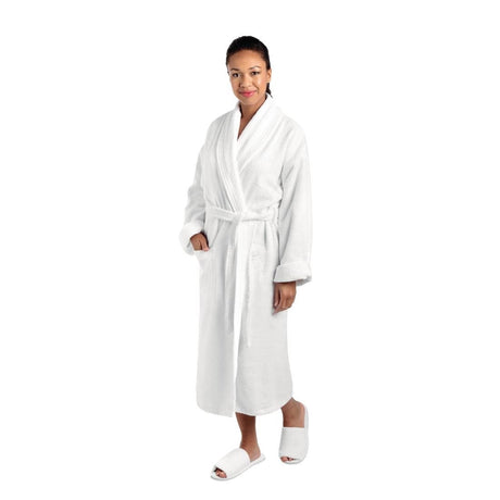 GW403 Mitre Luxury Curzon Bathrobe Large White