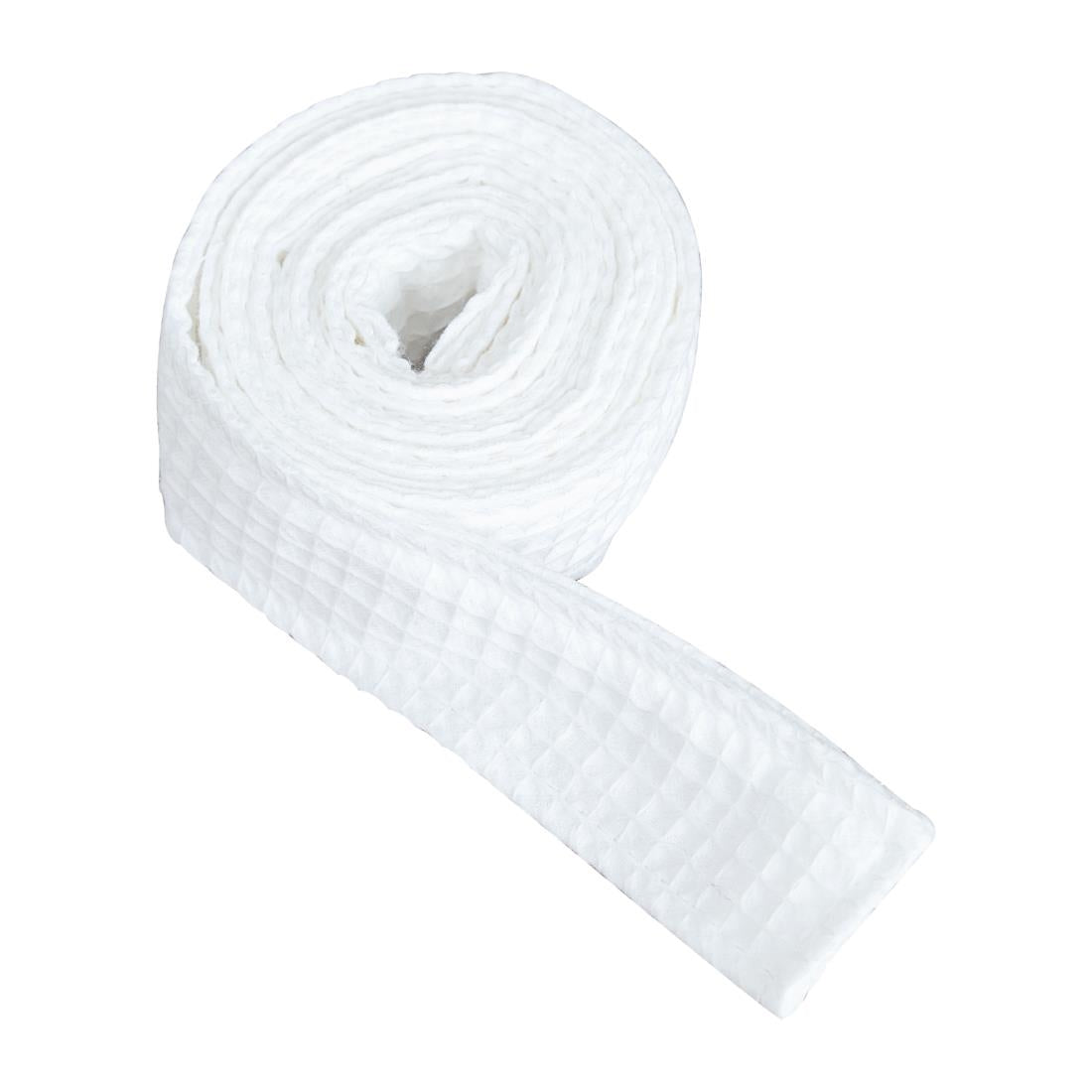 HD059 Mitre Comfort Langley Bathrobe Belt White