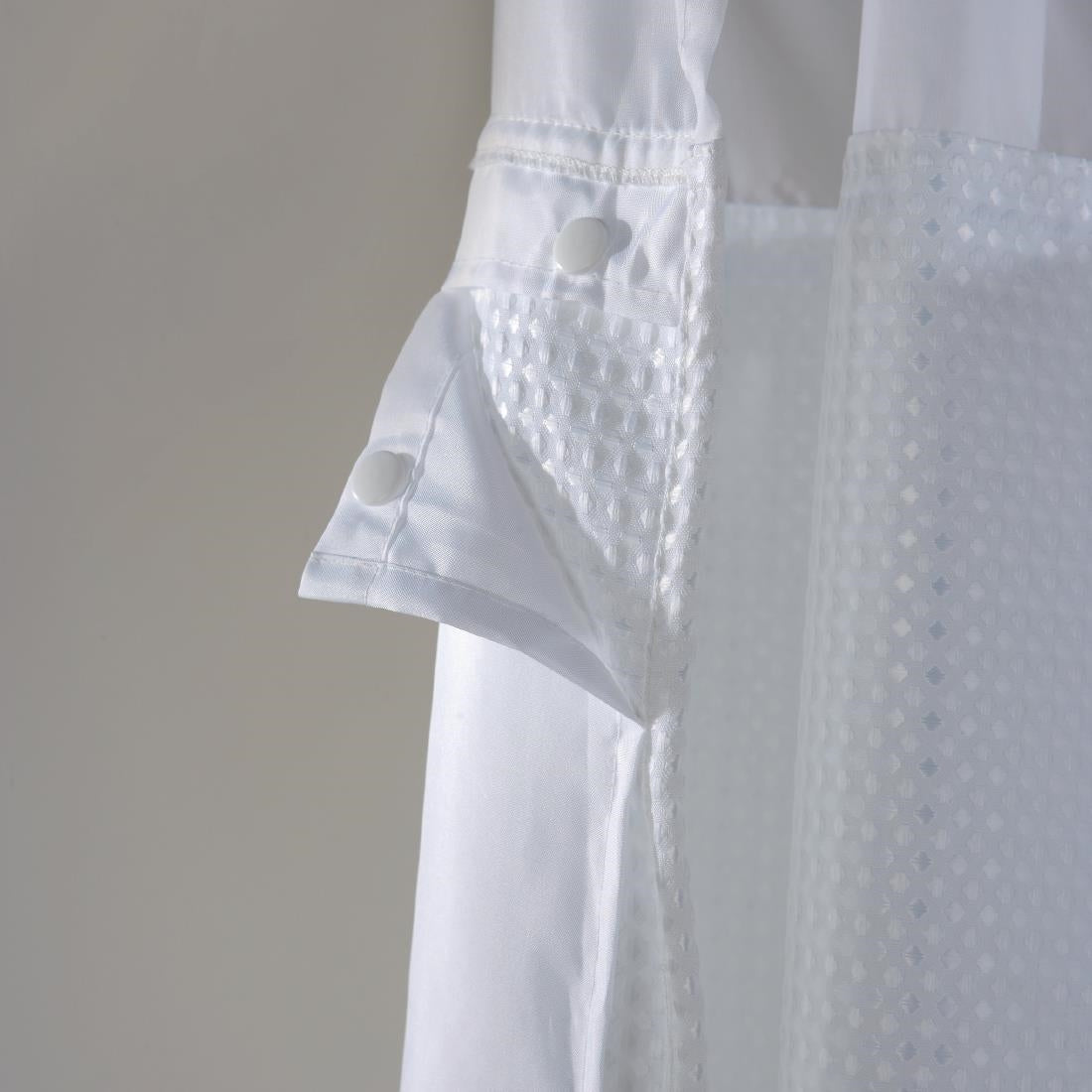 HD089 Mitre Backing Skirt for Luxury Ultra Waffle Shower Curtain