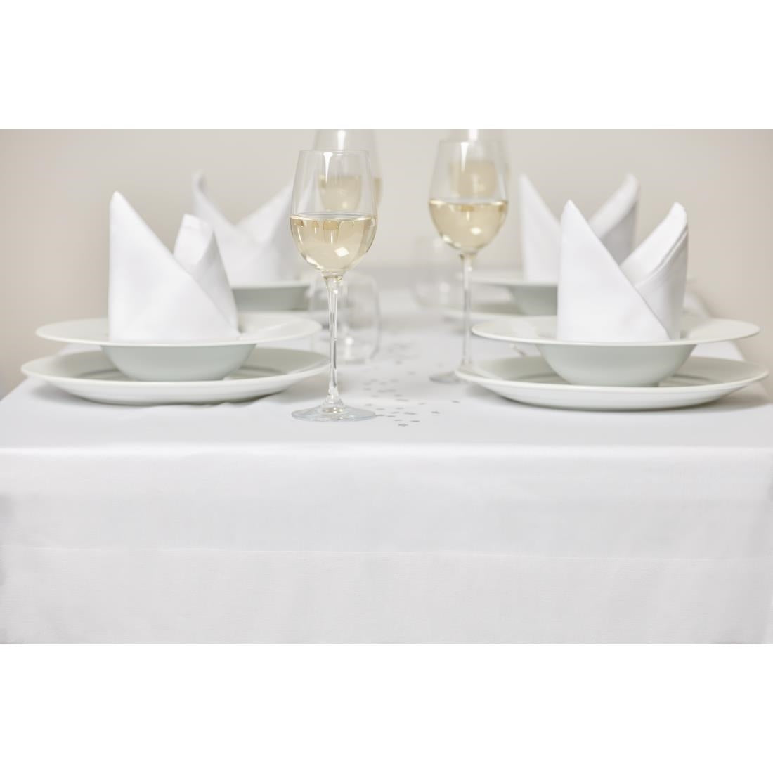 GW417 Mitre Luxury Satin Band Tablecloth 910 x 910mm