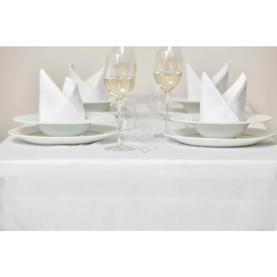GW417 Mitre Luxury Satin Band Tablecloth 910 x 910mm - JD Catering Equipment Solutions Ltd
