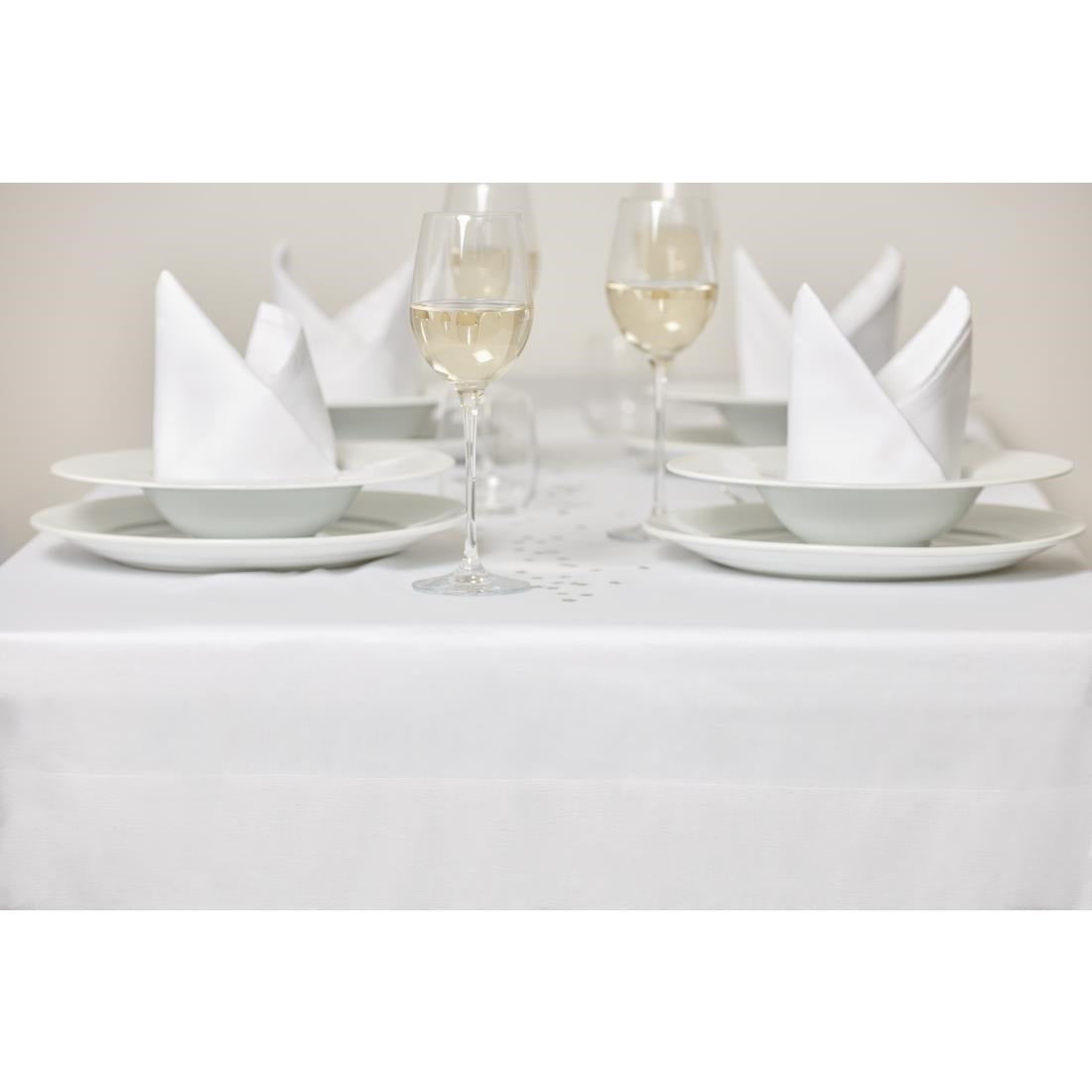 GW421 Mitre Luxury Satin Band Tablecloth 1370 x 2280mm