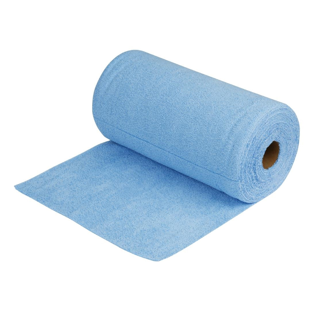 HA817 Nisbets Essentials Blue Micro Fibre Cloth 300x300mm - Roll of 50 tear-off sheets