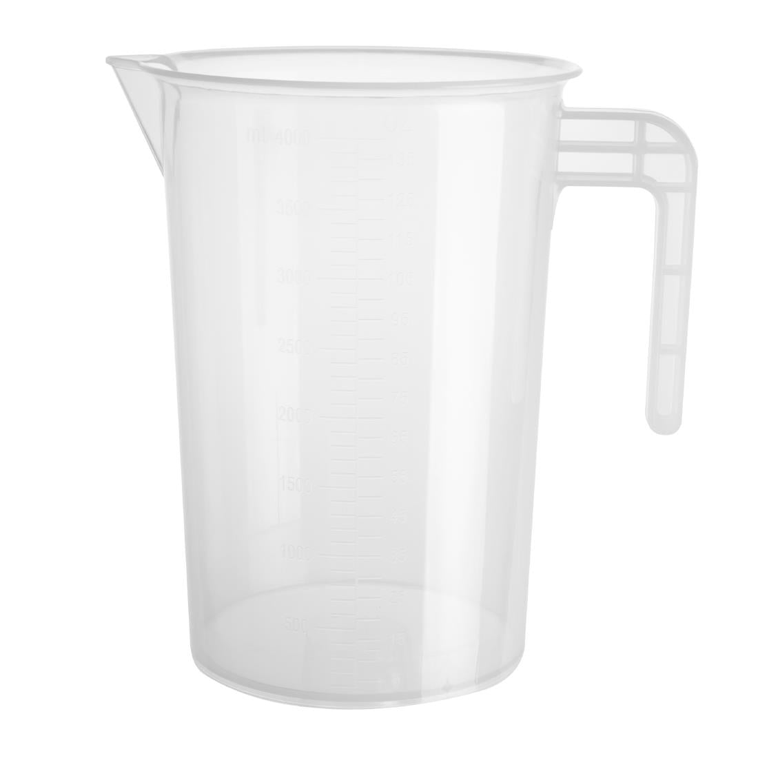 HB205 - Nisbets Essentials Polypropylene Measuring Jug 4Ltr