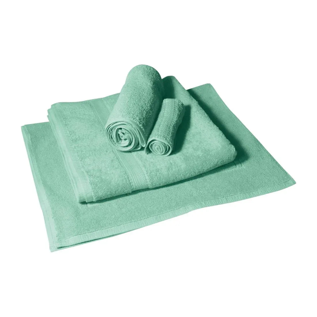 HB536 Mitre Comfort Nova Colour Towel Set Mint