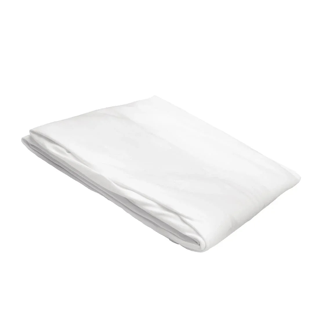 HB558 Mitre Luxury Luxor Round Tablecloth White 1725mm - JD Catering Equipment Solutions Ltd