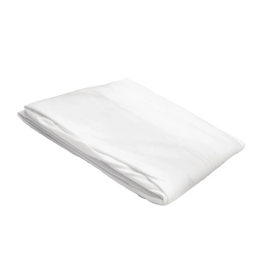 GW452 Mitre Luxury Luxor Round Tablecloth White 2300mm - JD Catering Equipment Solutions Ltd