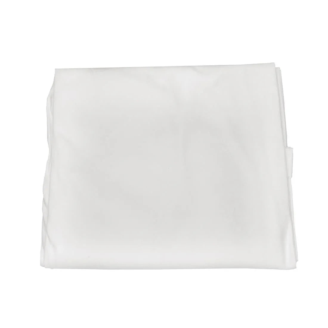 GW452 Mitre Luxury Luxor Round Tablecloth White 2300mm - JD Catering Equipment Solutions Ltd
