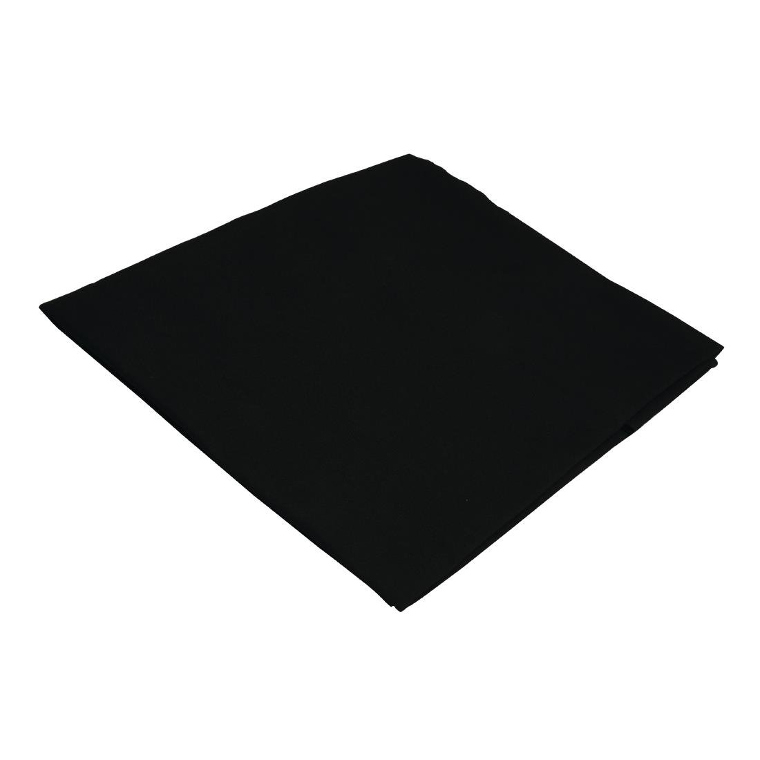 HB562 Mitre Occasions Tablecloth Black 900 x 900mm