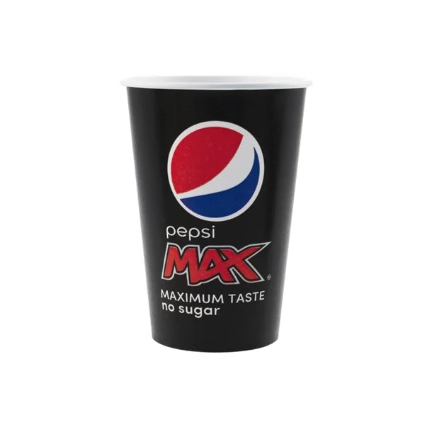 HC196 Pepsi Max Cold Cups 12oz (Pack of 1900)
