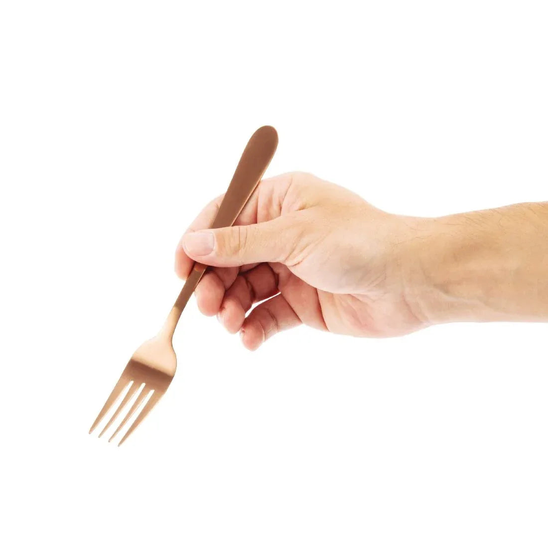 HC342 Olympia Cyprium Copper Table Fork (Pack of 12) - JD Catering Equipment Solutions Ltd