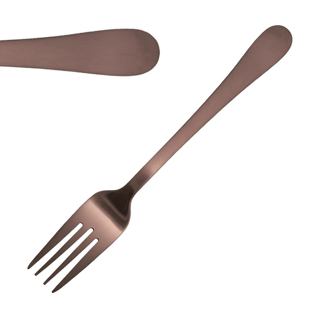 HC343 Olympia Cyprium Copper Dessert Fork (Pack of 12)