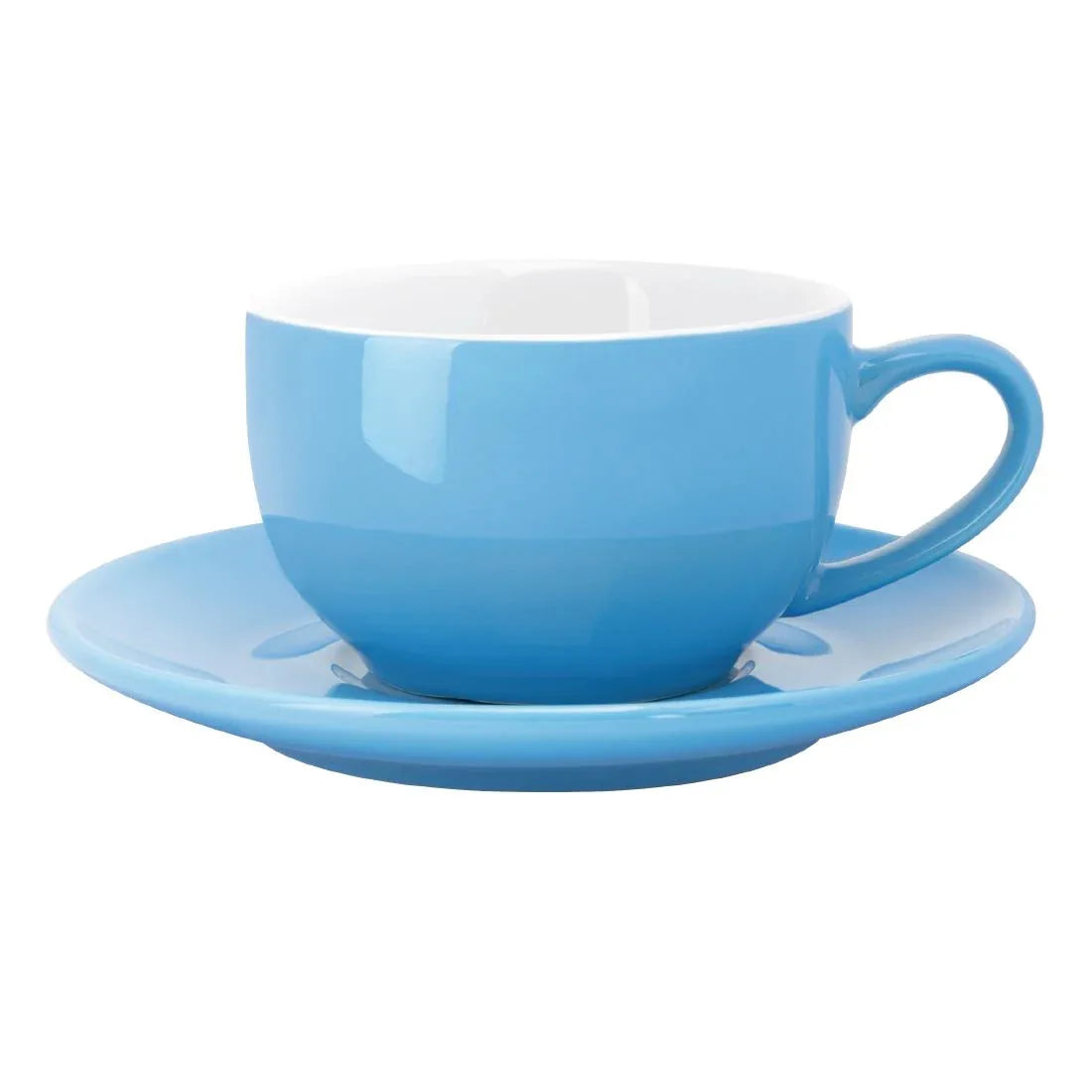 HC403 Olympia Cafe Coffee Cup Blue 228ml (Pack of 12) - JD Catering Equipment Solutions Ltd