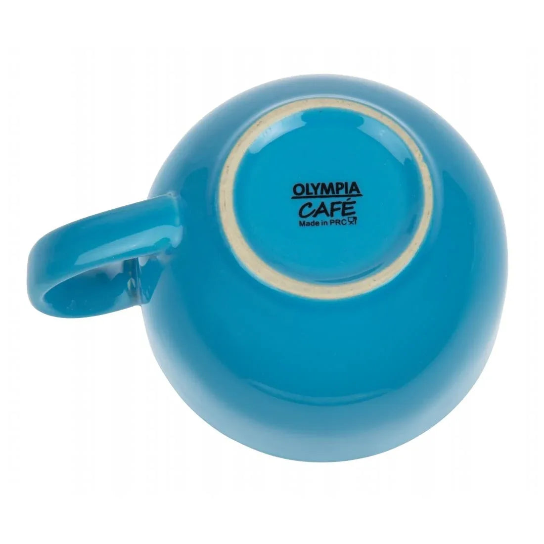 HC404 Olympia Cafe Cappuccino Cup Blue 340ml (Pack of 12) - JD Catering Equipment Solutions Ltd