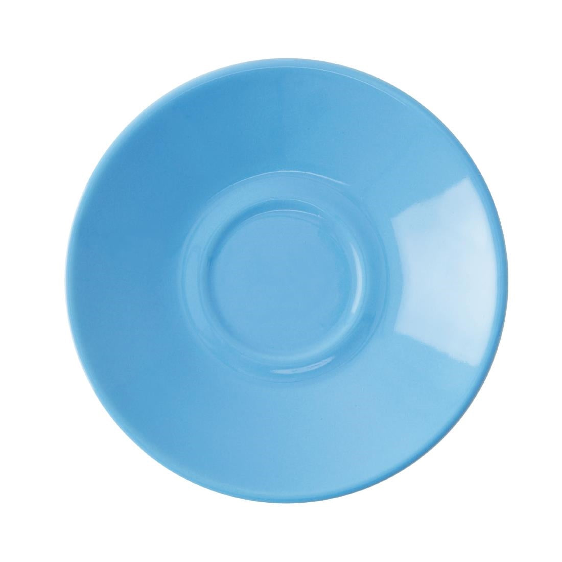 HC406 Olympia Cafe Espresso Saucers Blue (Pack of 12)