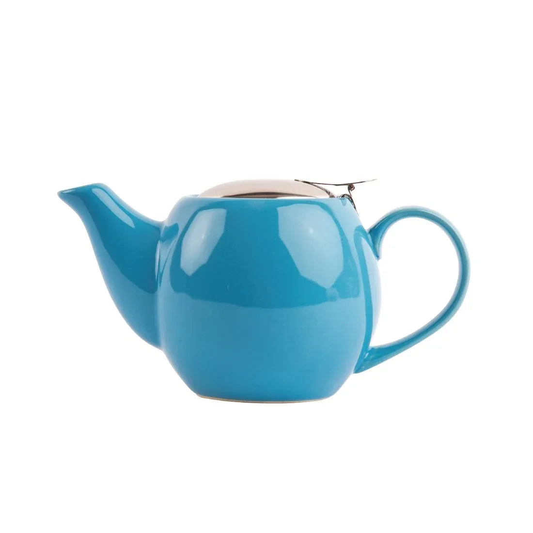 HC409 Olympia Cafe Teapot 510ml Blue - JD Catering Equipment Solutions Ltd
