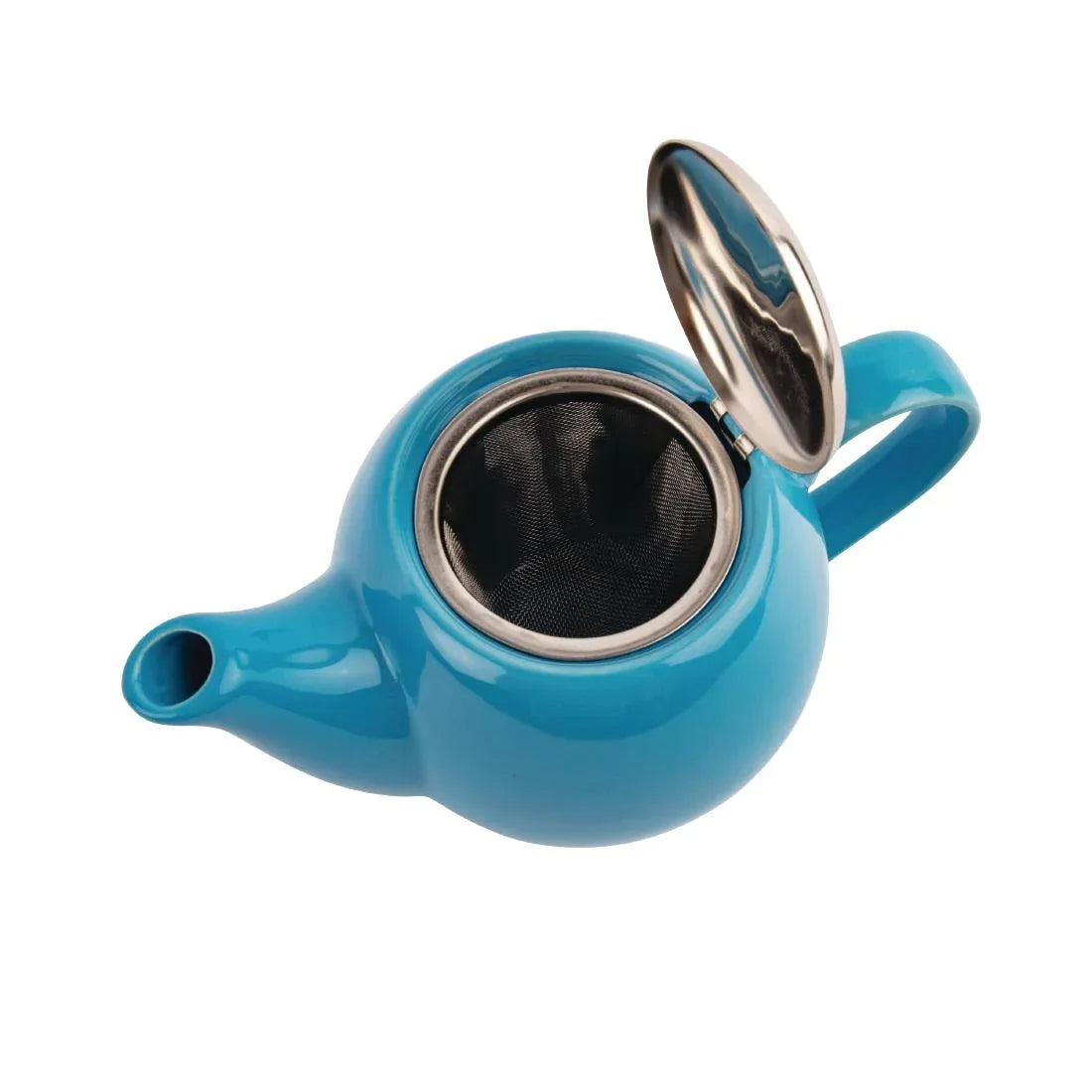 HC409 Olympia Cafe Teapot 510ml Blue - JD Catering Equipment Solutions Ltd