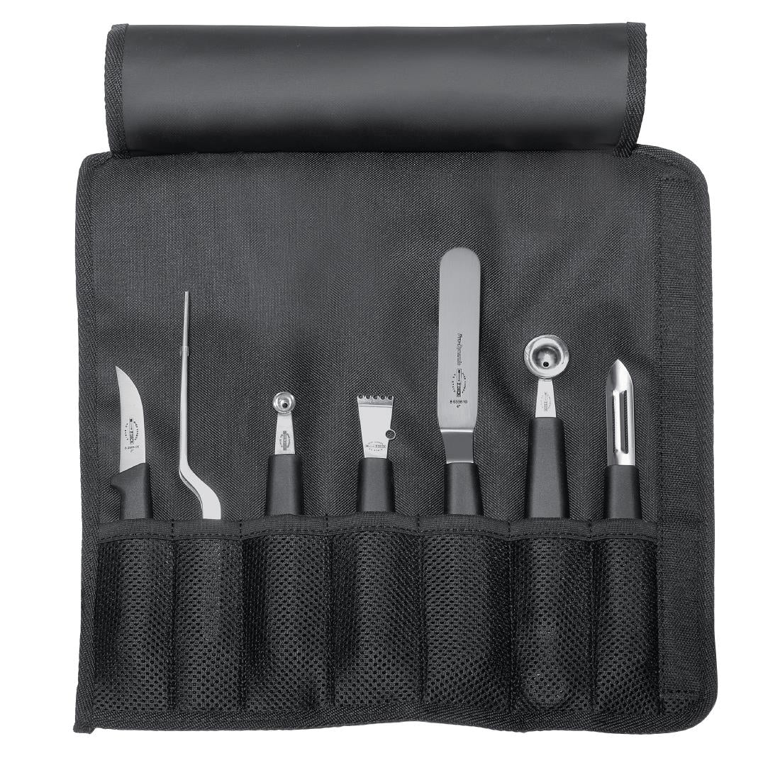 HC604 Dick Knives Garnishing Set (Set of 7 Pieces with Roll Bag)