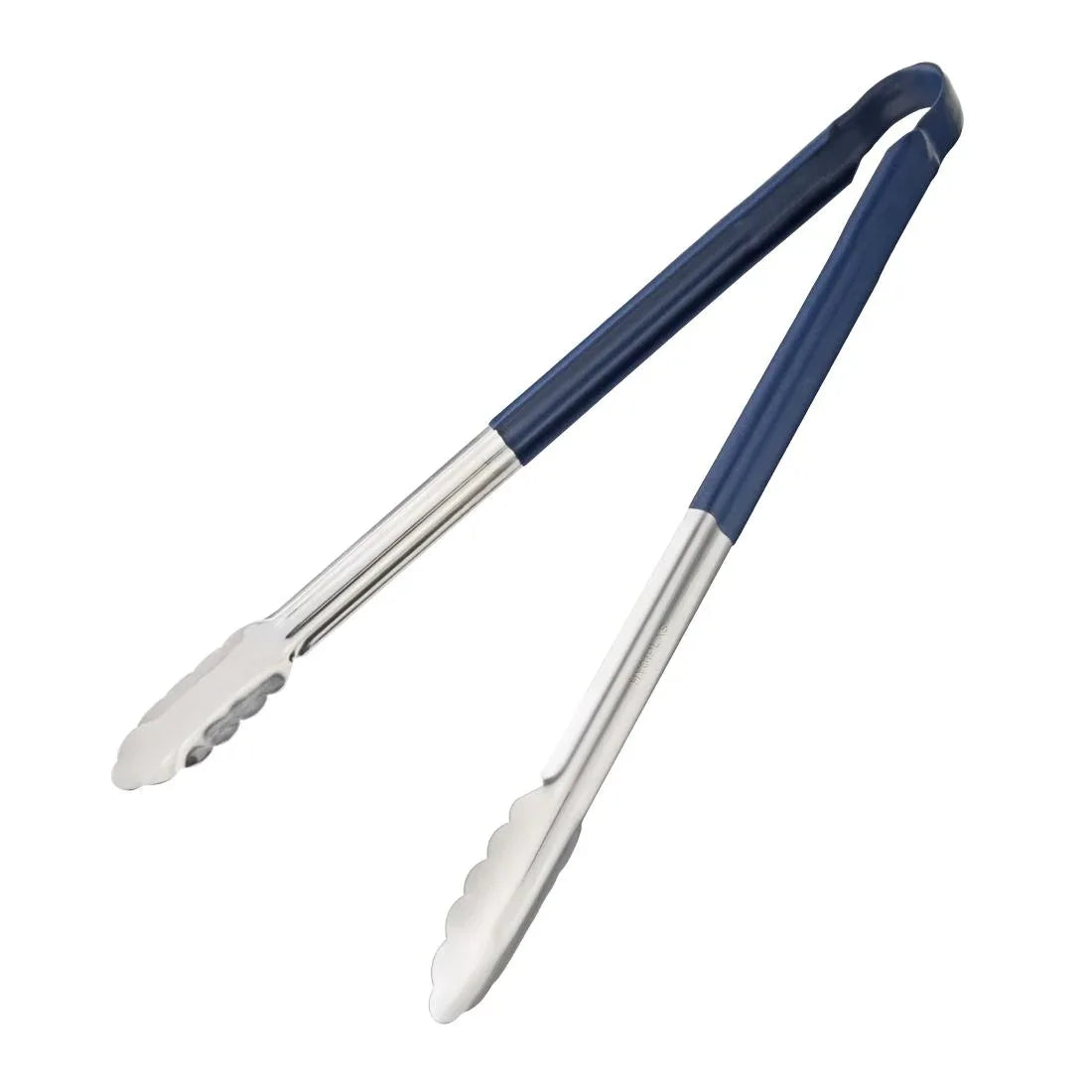 HC849 Vogue Colour Coded Serving Tong Blue 405mm - JD Catering Equipment Solutions Ltd
