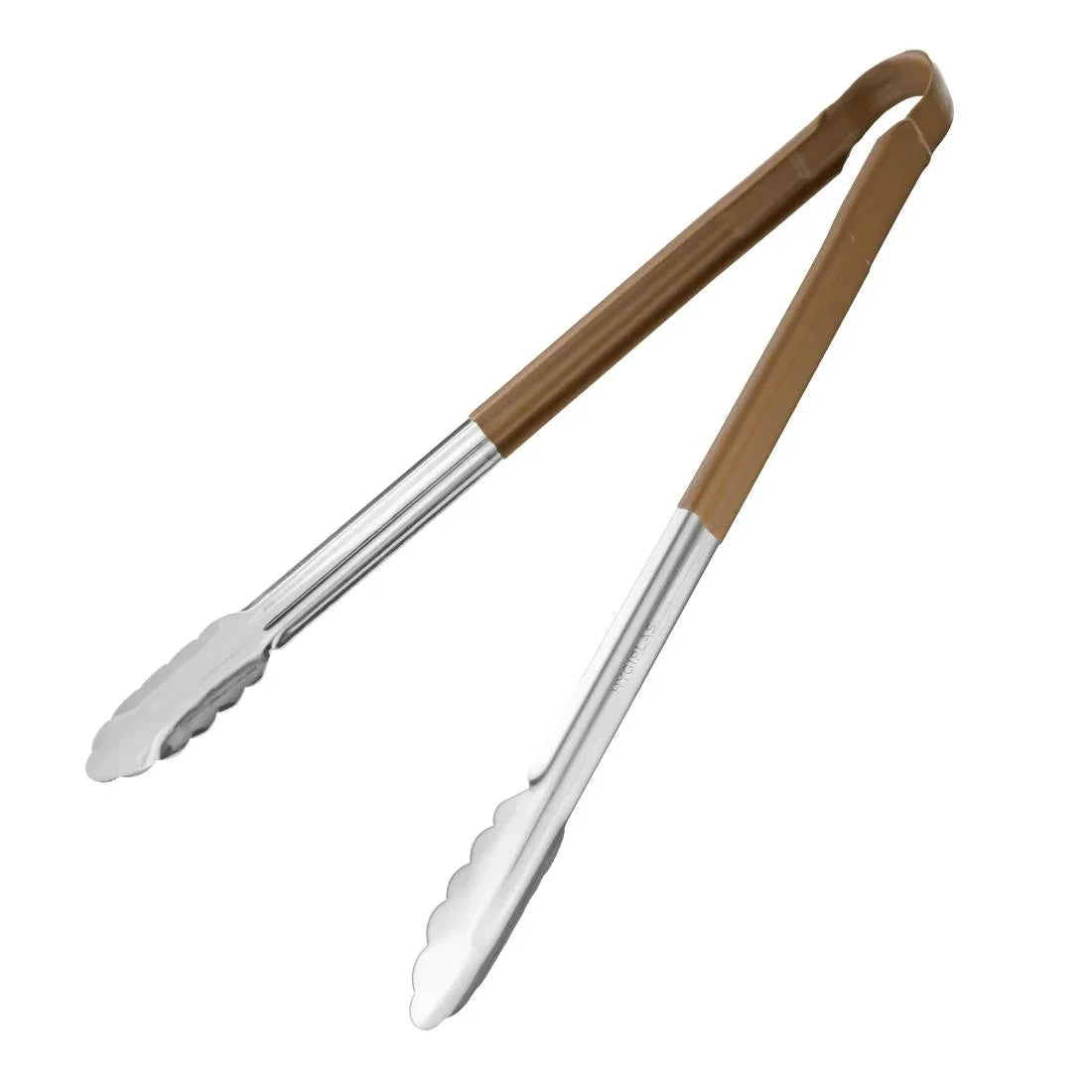 HC850 Vogue Colour Coded Serving Tong Brown 405mm - JD Catering Equipment Solutions Ltd