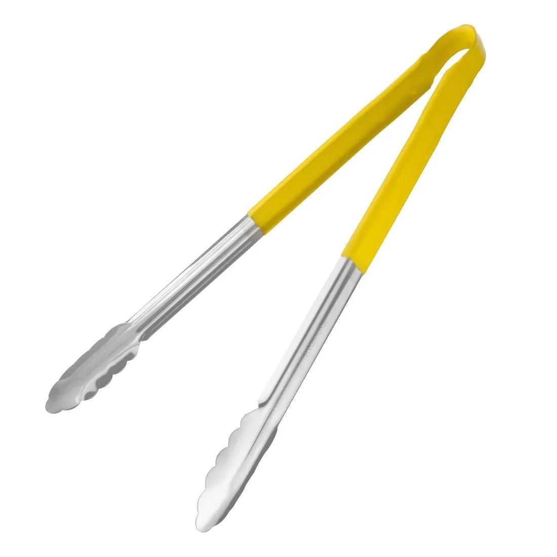 HC855 Vogue Colour Coded Serving Tong Yellow 405mm - JD Catering Equipment Solutions Ltd