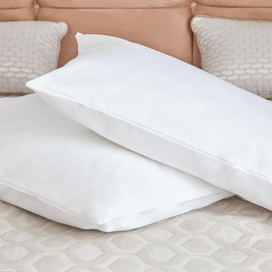 HD055 Mitre Luxury Pillowshield Pillow Protectors (2 Pack)