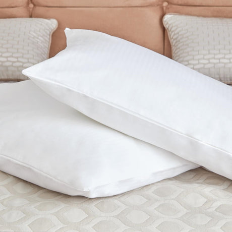 HD055 Mitre Luxury Pillowshield Pillow Protectors (2 Pack)
