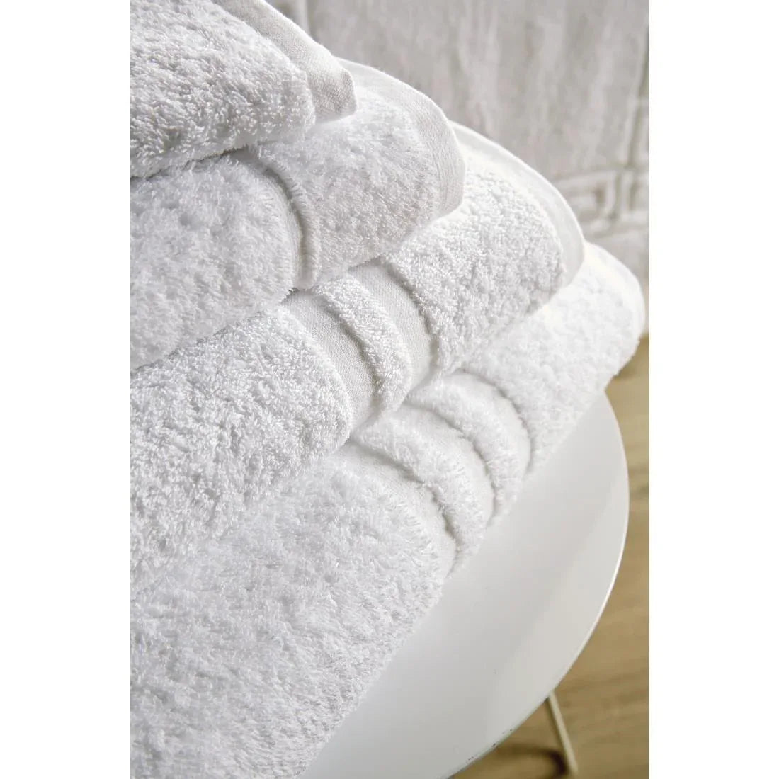 HD219 Eco Towel - White Bath Towel 700x1370mm - JD Catering Equipment Solutions Ltd