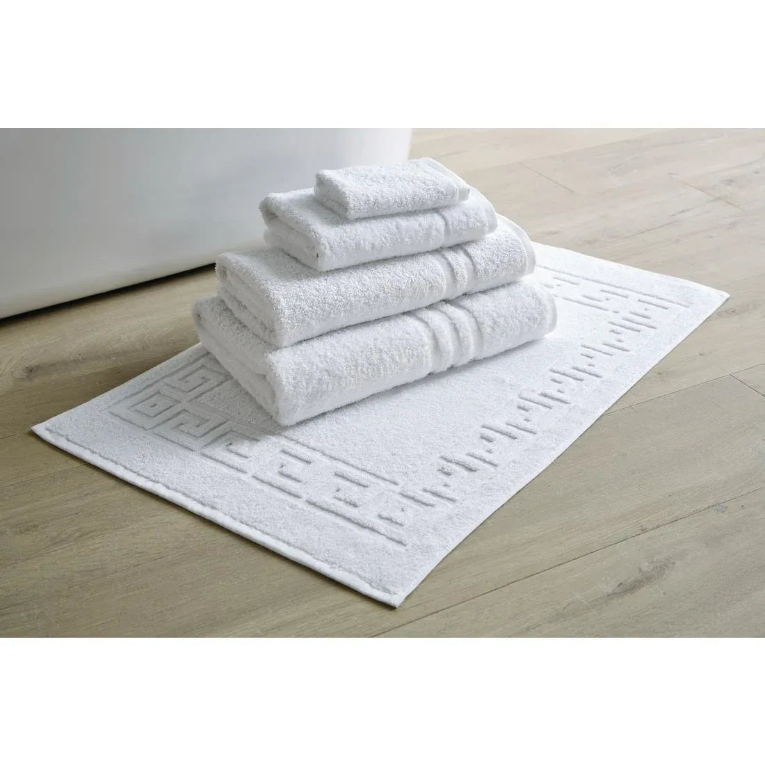 HD219 Eco Towel - White Bath Towel 700x1370mm - JD Catering Equipment Solutions Ltd